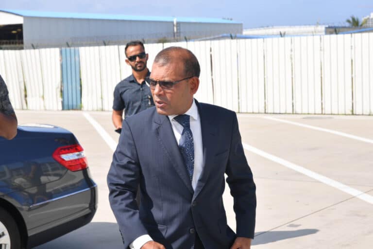 Parliament Speaker Mohamed Nasheed departs to Egypt to attend 2022 United Nations Climate Change Conference of the Parties (COP27) as the representative of Sri Lanka on November 4, 2022. (Photo/People's Majlis)